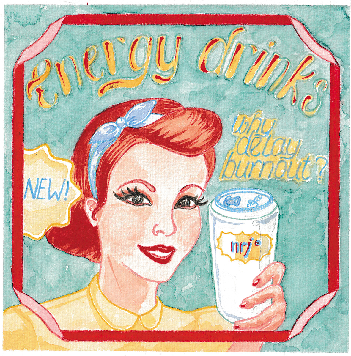 A watercolor illustration I created for a long-form essay I wrote about suffering in academia: https://medium.com/@io_vizweaver/suffering-is-not-my-standard-a59c100de15f